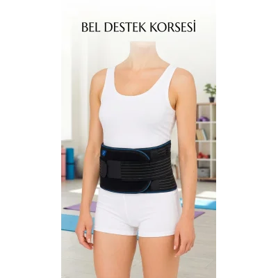 BUĞZ Ayarlanabilir Ortopedik Unisex Bel Destekli Çalışma Korsesi