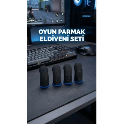 BUĞZ Ayarlanabilir Oyuncu Parmak Eldiveni Hassas Kontrol ve Konfor Sunar