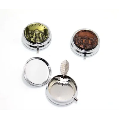 BUĞZ Ayasofya Kabartmalı Yöresel Tekli Küllük Kutusu