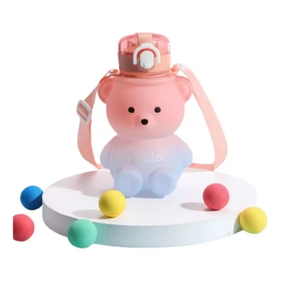 BUĞZ Ayıcık Pipetli Su Matarası ml