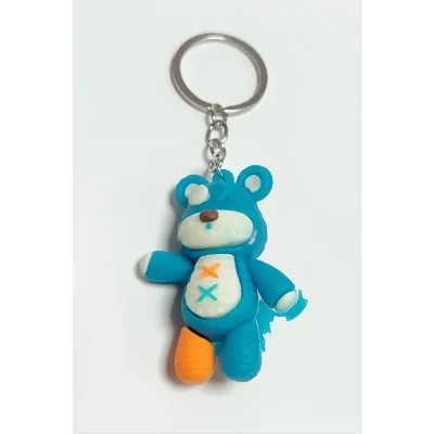  Ayıcık Silikon Anahtarlık