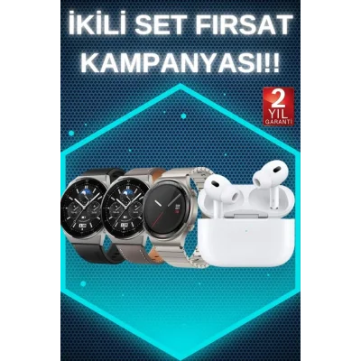 BUĞZ Aynalı Bluetooth Kulaklık Yeni Nesil Akıllı Saat Titreşimli Nabız Ölçer Spor Modları - BUĞZ