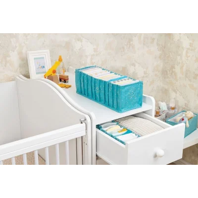  Baby Akordiyon Organizer Çekmece Düzenleyici Medium (yeşil) - 04096