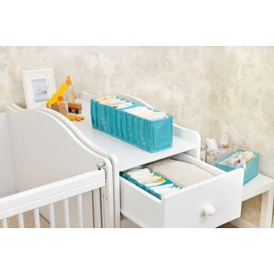 BUĞZ Baby Akordiyon Organizer Çekmece Düzenleyici Small (yeşil) - 04102