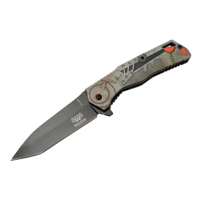 BUĞZ Bağcıklı Çakı 21,5 Cm Yarı Otomatik , Kemerlikli