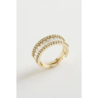  Baget Taşlı Yüzük