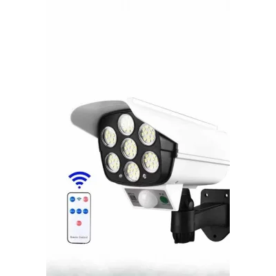 BUĞZ Bahçe Aydınlatması Hareket Sensörlü Led Aydınlatma Kamera Görünümlü