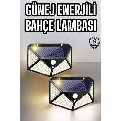  Bahçe Havuz Güneş Enerjili Solar Işıklandırma Sensörlü Bahçe Aydınlatma