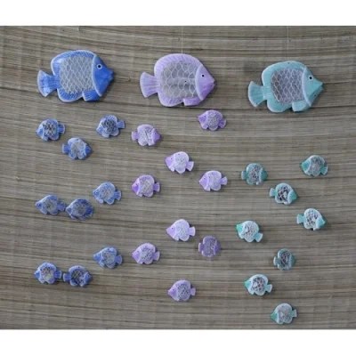  Balıklı Asmalı Rüzgar Çanı