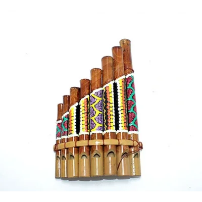 BUĞZ Bambu Batikli Pan Flüt