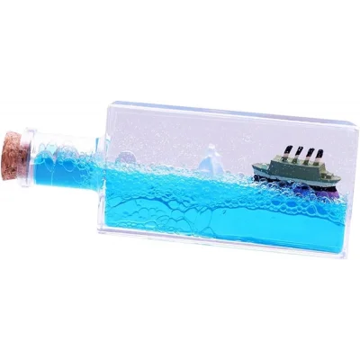 BUĞZ Batmayan Gemi Şişe Akvaryum - Lisinya