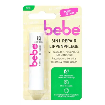 BUĞZ Bebe Zartpflege 3 in 1 Onarıcı Dudak Bakım Kremi