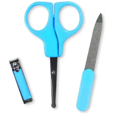 BUĞZ Bebek Tırnak Bakım Seti - Mavi