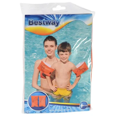  Bestway Turuncu Baskılı Kolluk 33 x 17 cm 12409