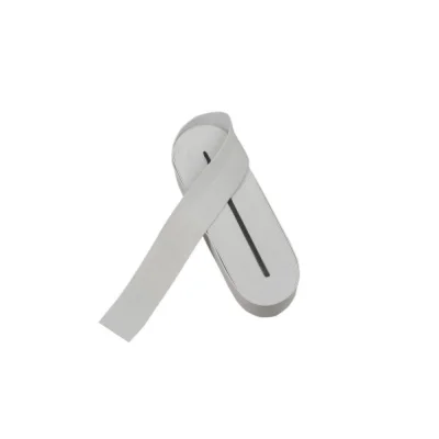 BUĞZ Beyaz - 4cm Paça Lastik Yassı Geniş 10mt Bx40