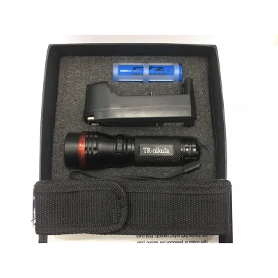 BUĞZ Beyaz Led Işıklı ,şarjlı Pil,şarj Cıhazlı El Fener 620 - Lisinya