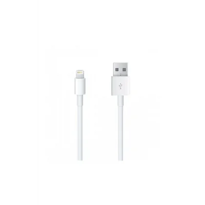 BUĞZ Beyaz Renkli USB Bağlantılı Cep Telefonu Şarj Kablosu İthalatçı Garantili 1 Yıl Garanti Süreli