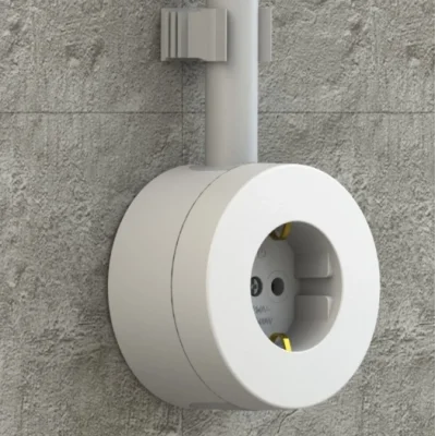  Beyaz Topraklı Priz Sıva Üstü