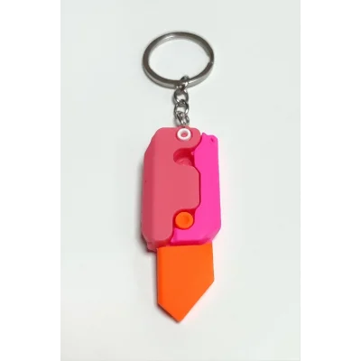  Bıçak Silikon Anahtarlık