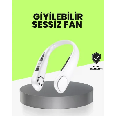 BUĞZ Bıçaksız Güvenli Tasarımlı Sessiz Boyun Fanı