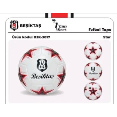 BUĞZ BJK-3017 BEŞİKTAŞ FUTBOL TOPU STAR-CNT