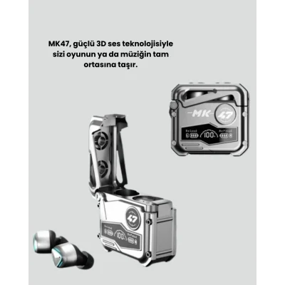 BUĞZ Bluetooth 5.0 Kulak İçi Kablosuz Kulaklık – Dokunmatik Kontrol, Düşük Gecikme - BUĞZ