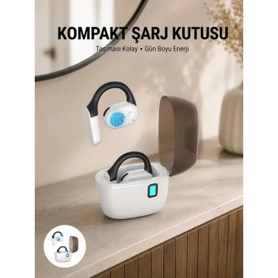 BUĞZ Bluetooth 5.0 Kulak İçi Kulaklık – Güçlü Bas, Uzun Pil Ömrü, Şarj Kutulu Tasarım Yeni Nesil