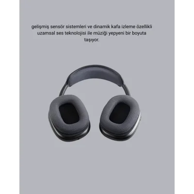 BUĞZ Bluetooth 5.0 Kulak Üstü Kulaklık – Gürültü Engelleme, Uzamsal Ses, Hızlı Şarj - Lisinya