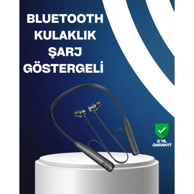 BUĞZ Bluetooth 5.3 Boyun Bantlı Kulaklık – Oyun ve Müzik Modu, SD Kart Desteği
