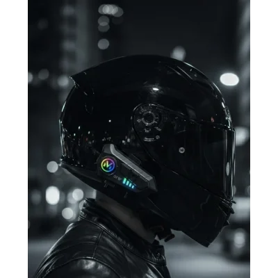 BUĞZ Bluetooth 5.3 Kask İçi Intercom Kulaklık 1000 m Mesafe 1000 mAh