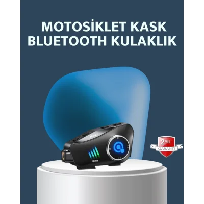  Bluetooth 5.3 Kask Kulaklığı Su Geçirmez Gürültü Azaltıcı