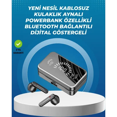 BUĞZ Bluetooth 5.4 Kablosuz Kulaklık – Gürültü Engelleme ve Dokunmatik Kontrol