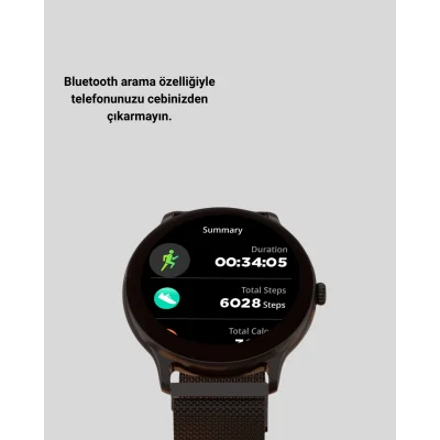 BUĞZ Bluetooth Akıllı Saat G20 Mini – Adım Sayar, Kalori Ölçer, Kalp Atışı Takibi - Lisinya