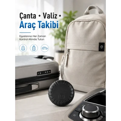 BUĞZ Bluetooth Akıllı Takip Cihazı 2 Yıl Batarya Ömürlü Çocuk Evcil Hayvan Valiz Takip Cihazı