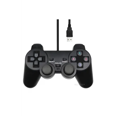 BUĞZ Bluetooth bağlantılı metalik renkli PC uyumlu titreşimli analog joystick oyun kolu