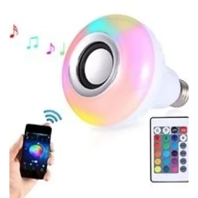 BUĞZ Bluetooth Hoparlör Akıllı Led Ampül Lamba
