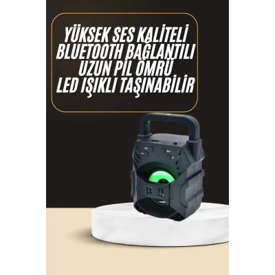 BUĞZ Bluetooth Hoparlör Android ve İOS Uyumlu Ses Bombası USB Girişli Taşınabilir - BUĞZ