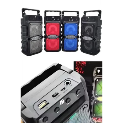 BUĞZ Bluetooth Hoparlör Çift Mikrofonlu Güçlü Ses Kaliteli Kesintisiz Kablosuz - Lisinya