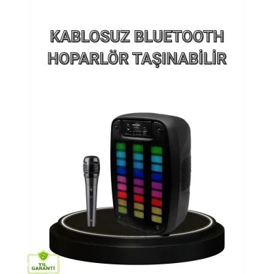 BUĞZ Bluetooth Hoparlör – Kablosuz Bağlantı, 2 Saat Müzik Süresi