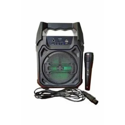 BUĞZ Bluetooth Hoparlör Led Işıklı Taşınabilir Kablosuz Speaker Uzun Pil Ömrü - BUĞZ