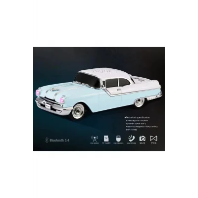 BUĞZ Bluetooth hoparlör mavi renk, çoklu bağlantı, 5 saat dinleme, 2 yıl garantili - Elektronik