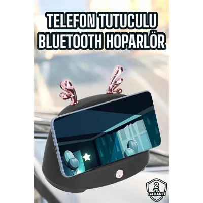 BUĞZ Bluetooth Hoparlör Telefon Tutuculu Akıllı Hoparlör Uzun Pil Ömrü - Lisinya