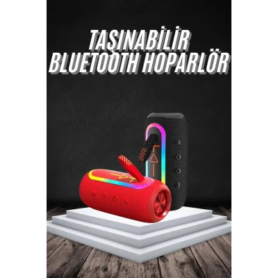 BUĞZ Bluetooth Hoparlör USB Şarjlı Uzun Pil Ömrü Android ve İOS Uyumlu Renkli - Lisinya