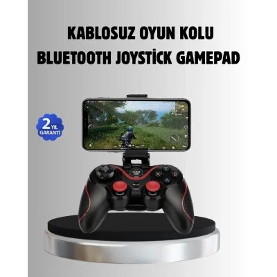 BUĞZ Bluetooth Kablosuz Gamepad TV PC Telefon Uyumluluğu Kolay Bağlantılı