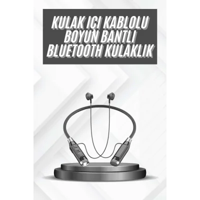  Bluetooth Kulaklık 120 Saat Kullanım Süresi Boyun Askılı Bluetooth Kablosuz Kulaklık