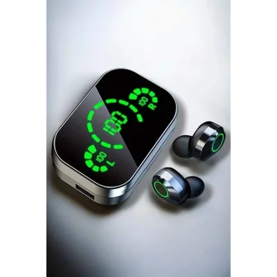 BUĞZ Bluetooth Kulaklık Çift Telefon Desteği ve Suya Dayanıklı Powerbankli