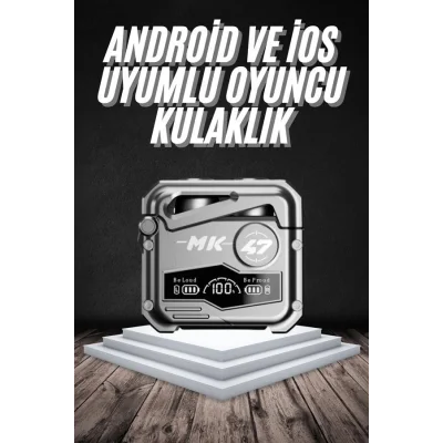 BUĞZ Bluetooth Kulaklık Dokunmatik Kontrol Tws kablosuz kulaklık Hi-fi Stereo - BUĞZ