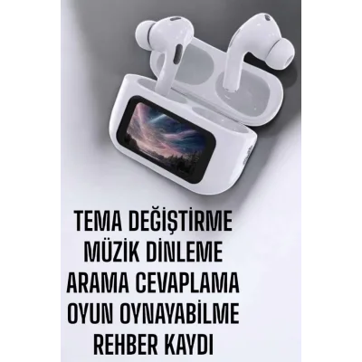  Bluetooth Kulaklık Kulakiçi Güçlü Ses Kaliteli Sesli Asistan