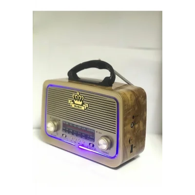 BUĞZ Bluetooth özellikli kırmızı nostaljik radyo mp3 çalar 2 yıl garantili - Elektronik