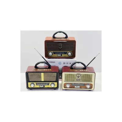 BUĞZ Bluetooth özellikli siyah nostaljik radyo kumandalı ve ışıklı 2 yıl garantili - Elektronik